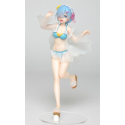 Re Zero Mermory Snow Rem Original Frill Swimsuit Ver. Figurine