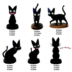 Kiki La Petite Sorcière Collection Figurines Jiji (Boîte de 6 figurines)