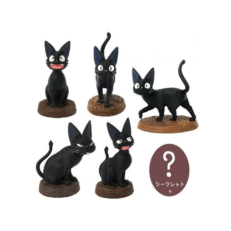 Kiki La Petite Sorcière Collection Figurines Jiji (Boîte de 6 figurines)