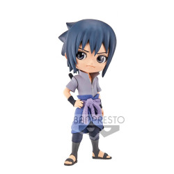 Naruto Shippuden Q Posket Figurine Sasuke Uchiha Ver. B