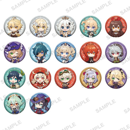 Genshin Impact Can Badge Collection Genshin Impact Can Badge Collection