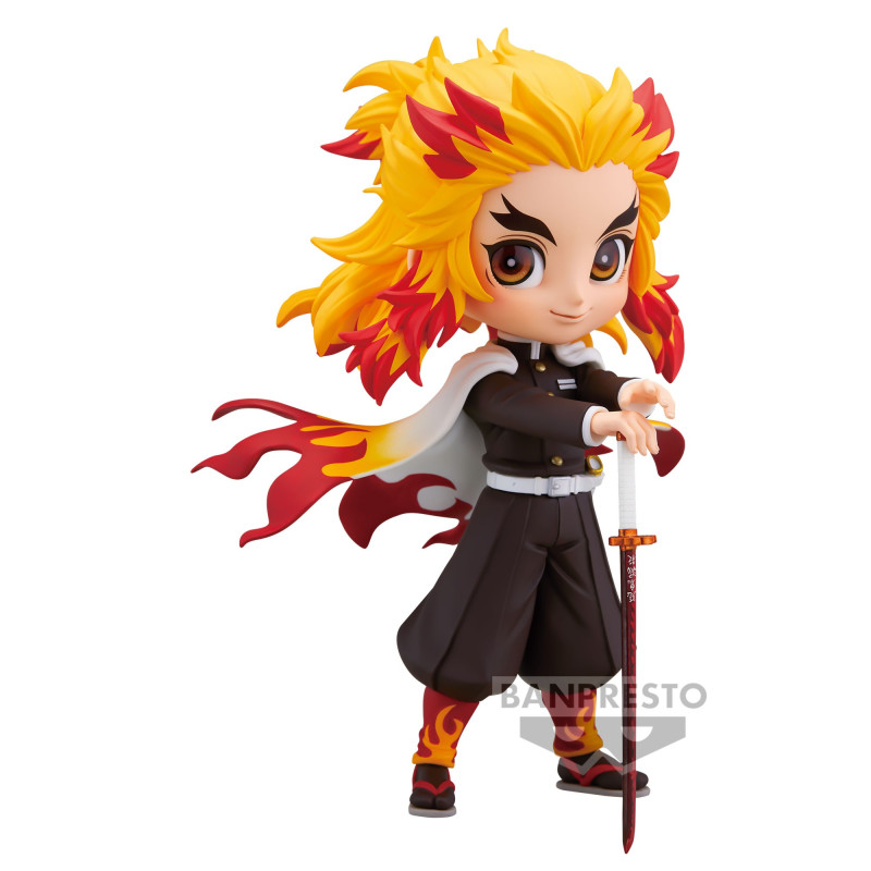 Demon Slayer Q Posket Figurine Kyojuro Rengoku Ver. A