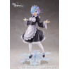Re Zero Rem Winter Maid Image Ver AMP Figurine