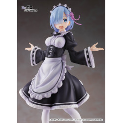Re Zero Rem Winter Maid Image Ver AMP Figurine