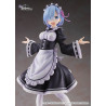 Re Zero Rem Winter Maid Image Ver AMP Figurine