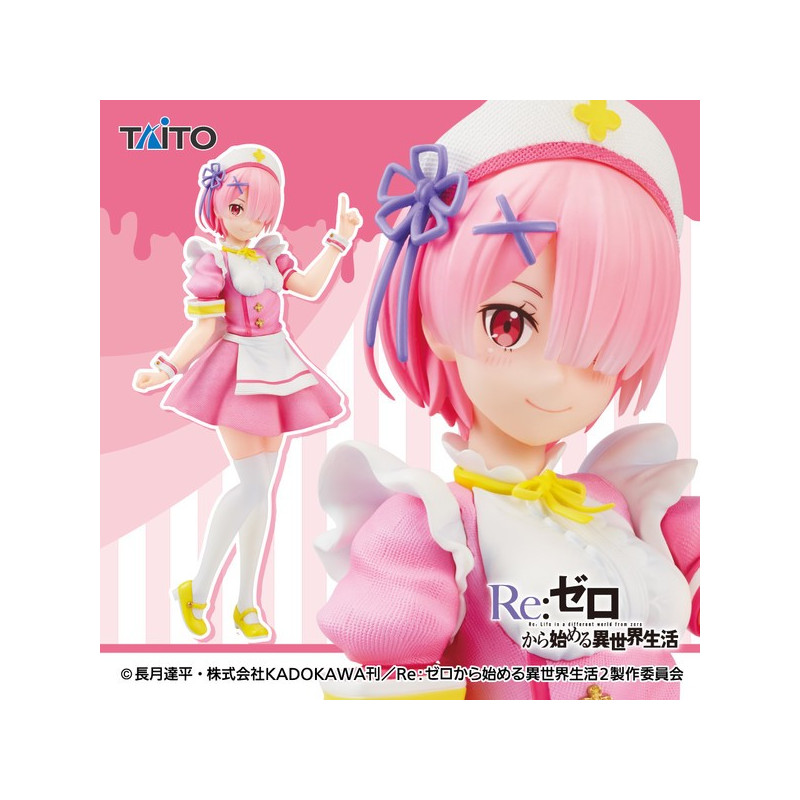 Re Zero Ram Nurse Maid Ver. Precious Figurine