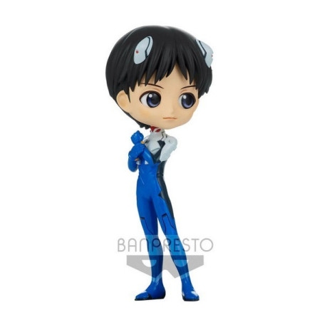 Evangelion New Theatrical Ed. Shinji Ikari Plug Suit Q Posket Figurine Ver. A Evangelion New Theatrical Ed. Shinji Ikari Plug Suit Q Posket Figurine Ver. A