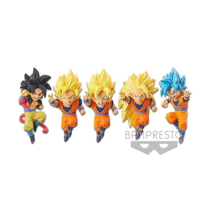 Dragonball Z Dokkan Battle 5th Anniversary WCF Collection