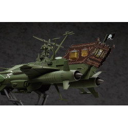 Space Pirate Battleship Arcadia Maquette 1/1500 (Galaxy Express 999)