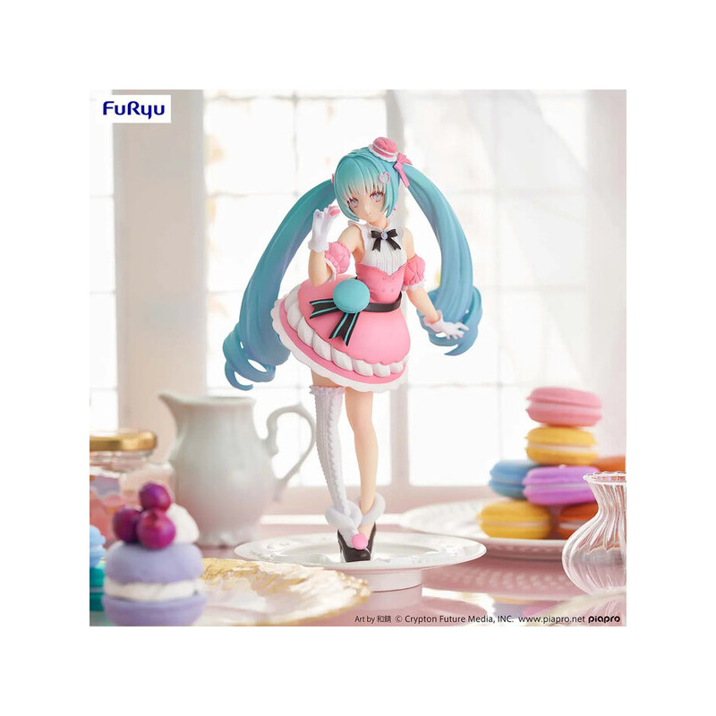 Hatsune Miku Exceed Creative - Sweet Sweets - Macaron Ver. Figurine