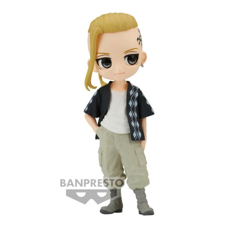Tokyo Revengers Q Posket Figurine Ken Ryuguji Plain Clothes Ver. A