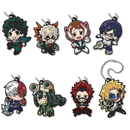 My Hero Academia Deforaba! Rubber Strap Collection