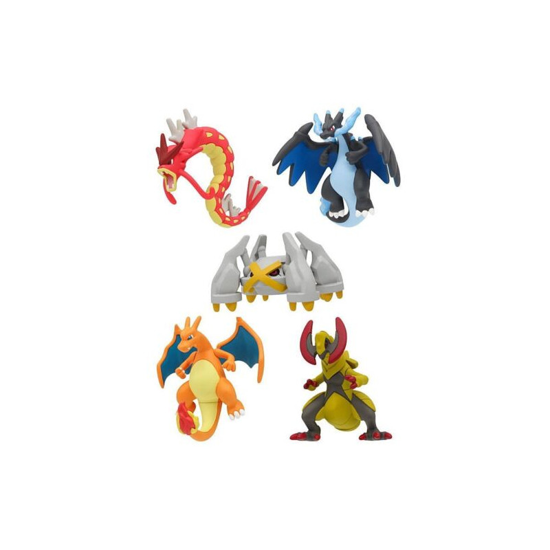 Pokemon Netsuke Mascot Legend Battle SIDE-A Collection