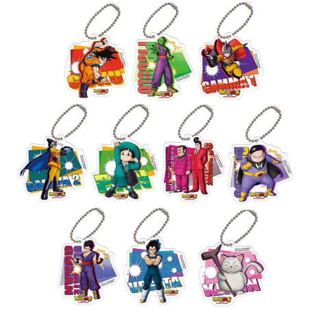 Dragonball Super - Super Hero - Acrylic Charm 1 Collection Dragonball Super - Super Hero - Acrylic Charm 1 Collection