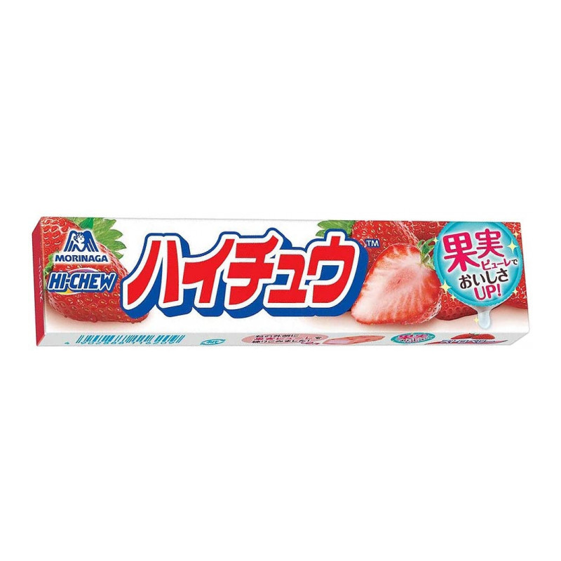Bonbon Fraise Hi-Chew Strawberry Japanese Candy