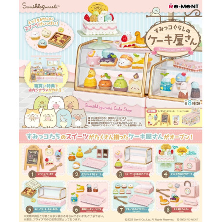 Sumikko Gurashi Cake Shop Miniature Collection
