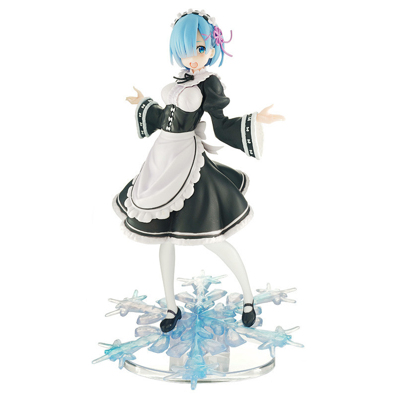 Re Zero Figurine Rem Winter Maid Image AMP Ver.