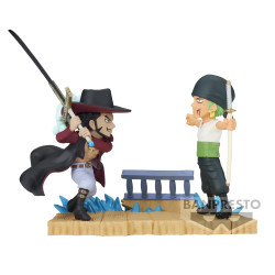 One Piece WCF Log Stories Figurine Zoro VS Mihawk