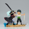 One Piece WCF Log Stories Figurine Zoro VS Mihawk