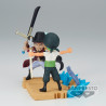 One Piece WCF Log Stories Figurine Zoro VS Mihawk