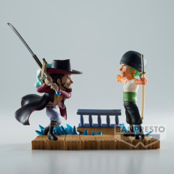 One Piece WCF Log Stories Figurine Zoro VS Mihawk