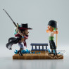 One Piece WCF Log Stories Figurine Zoro VS Mihawk