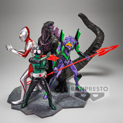 Shin Japan Heroes Universe Art Vignette Vol.2 Figurine Evangelion EVA-01