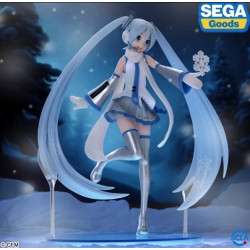 Hatsune Miku Figurine Snow Miku Luminasta
