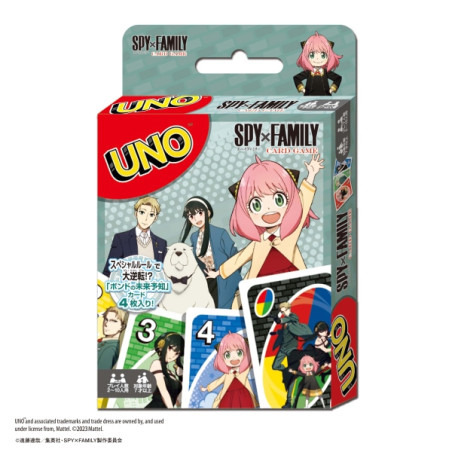 Spy x Family Jeu de cartes UNO