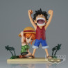 One Piece WCF Log Stories Figurine Luffy et Nami
