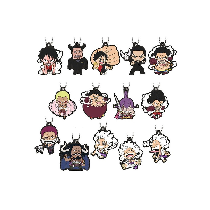 One Piece Rubber Strap Luffy Gear Collection