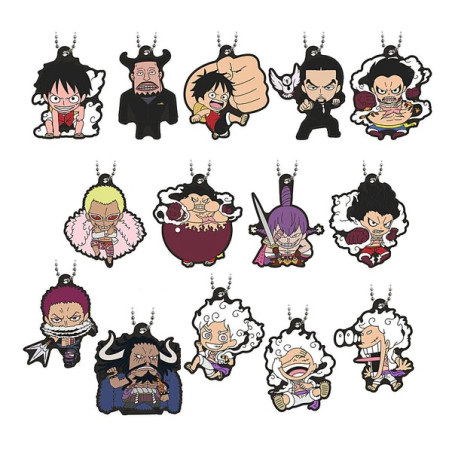 One Piece Rubber Strap Luffy Gear Collection