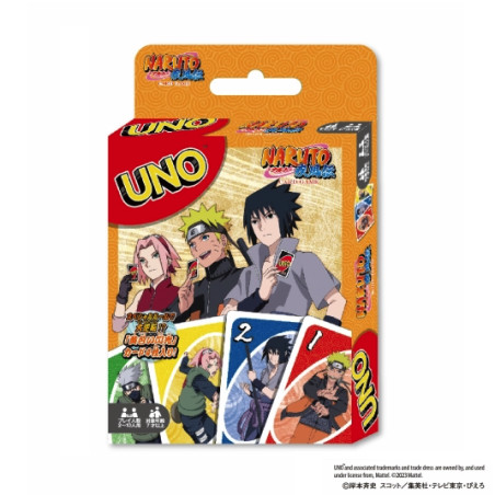 Naruto Shippuden Jeu de cartes UNO