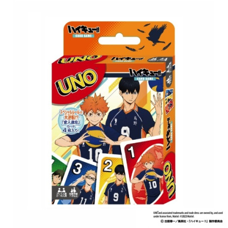 Haikyu Jeu de cartes UNO Haikyu Jeu de cartes UNO