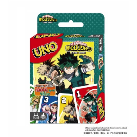 My Hero Academia Jeu de cartes UNO My Hero Academia Jeu de cartes UNO
