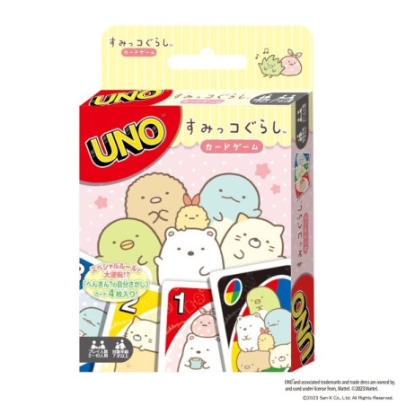 Sumikko Gurashi Jeu de cartes UNO Sumikko Gurashi Jeu de cartes UNO