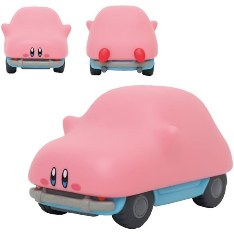 Kirby and the Forgotten Land Figurine Soft Vinyl Car Mouth Kirby