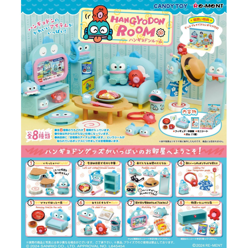 Sanrio Hangyodon Room Collection