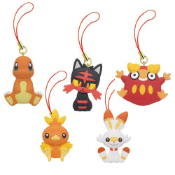 Pokemon Petanko Mascot Type Fire Collection