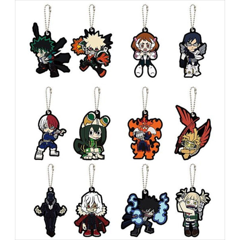 My Hero Academia Capsule Rubber Mascot Collection