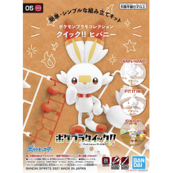 Pokemon Poke-Pla Quick 05 Figurine Flambino Maquette