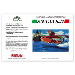Porco Rosso Savoia S.21 Prototype Fighter Flying Boat Maquette Echelle 1/72