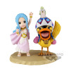 One Piece WCF Log Stories Figurine Nefeltari Vivi et Karoo