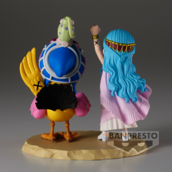 One Piece WCF Log Stories Figurine Nefeltari Vivi et Karoo