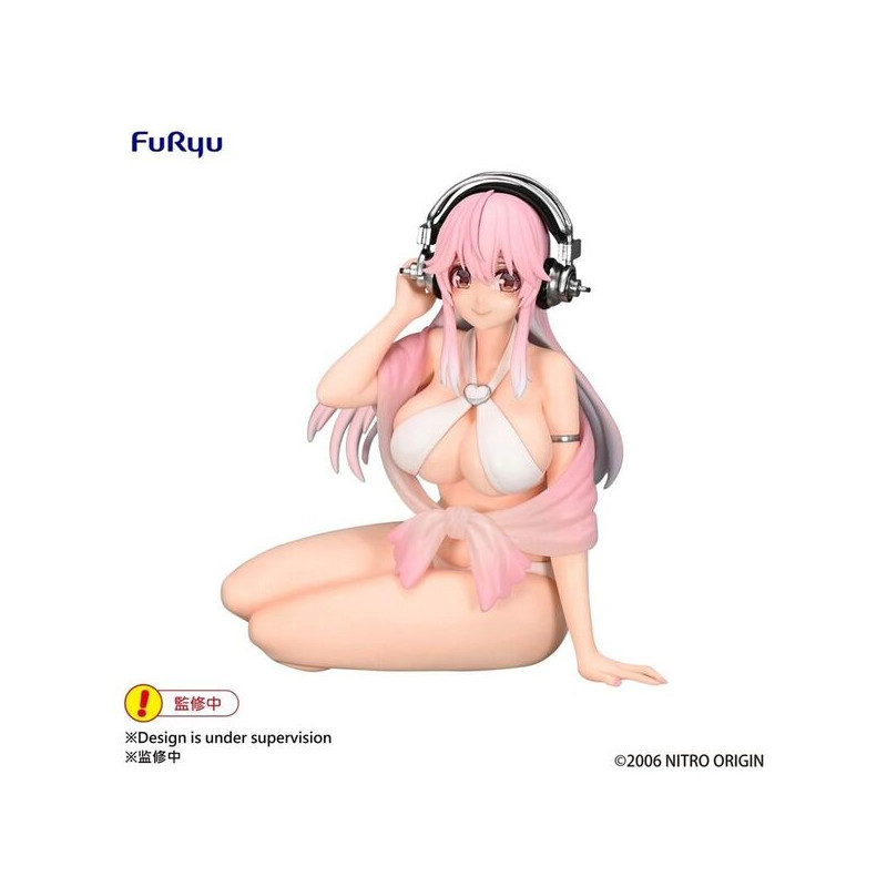 Super Sonico Figurine Sonico Summer Memory Ver. (Noodle Stopper)