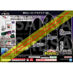 My Hero Academia Let You Down Loterie Ichiban Kuji