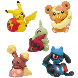 Pokemon At Home! Rirakushon Figurine Collection