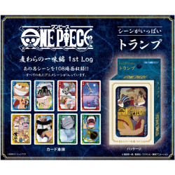 One Piece Straw Hat Pirates 1st Log Edition Playing Cards / Cartes à Jouer