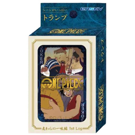 One Piece Straw Hat Pirates 1st Log Edition Playing Cards / Cartes à Jouer One Piece Straw Hat Pirates 1st Log Edition Playing Cards / Cartes à Jouer