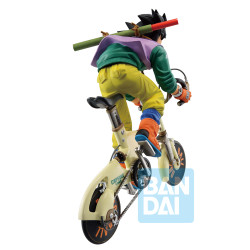 Dragonball Snap Collection Figurine Son Goku Riding Bike Ichibansho